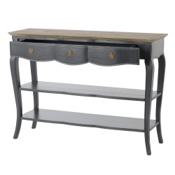 Console grand modèle grise Maddy