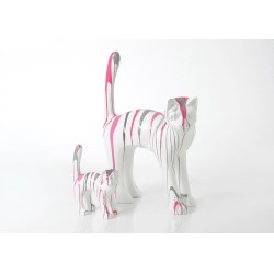 chat trash rose h 115 cm en re