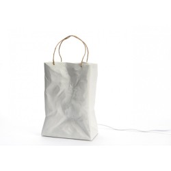 Lampe sac en porcelaine E14 8W LED