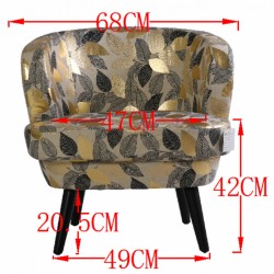 Fauteuil Dagmard vert kaki