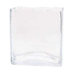 Vase rectangle déco 24 cm