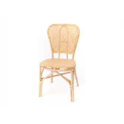 Chaise Bistrot en rotin