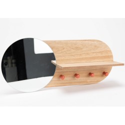 Patère miroir Vitamine