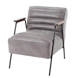 Fauteuil Hutch en simili...