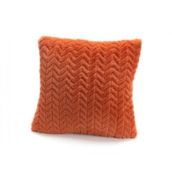 Coussin Chevron orange 40x40