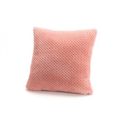 Coussin Damier rose 40x40