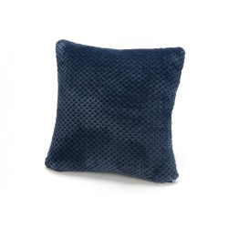 Coussin Damier bleu 40x40