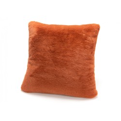 Coussin Luxe orange 50x50