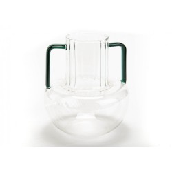 Vase Anses Vintage Emeraude...