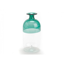 Vase bicolore bleu
