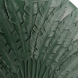 Vase feuille 60 cm vert