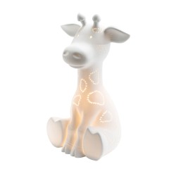 Lampe Girafe blanche en...