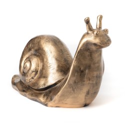 Escargot patine doré