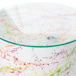 Tonneau Splash blanc 90 cm