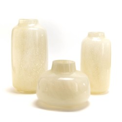Vase Nikko jaune hauteur 19 cm