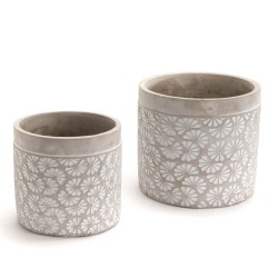 Cache pot Camelia petit modèle (lot de 2)