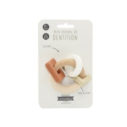 Anneau de dentition beige
