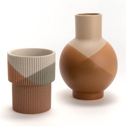 Vase élégance brut
