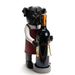 Chien porte bouteille