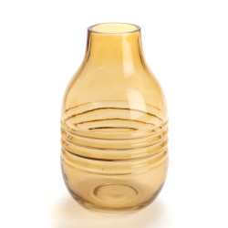 Vase Goutte moutarde 22 cm