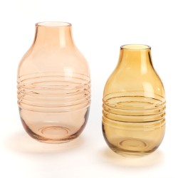 Vase Goutte moutarde 22 cm