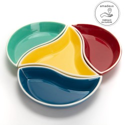 Plat jaune étoile peps