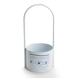 Cache pot Mer blanc