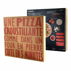 Pierre à pizza crispiz 38 cm 