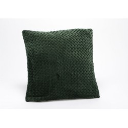 Coussin Damier forêt 40x40 cm