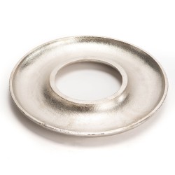 Vide poche circulaire silver