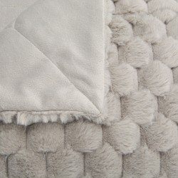 Plaid Diana gris 130x170