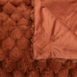 Plaid Diana terracotta 130x170 cm