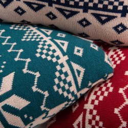 Coussin Ski maille (lot de 3)