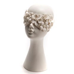 Vase Visage Femme Fleur