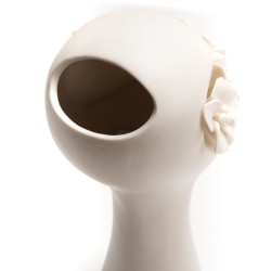 Vase Visage Femme Fleur