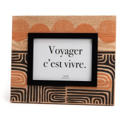 Cadre loft tribal 13 x 18 cm