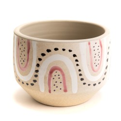 Cache pot Terracotta Tribal