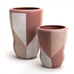 Vase déco Terracotta Line petit modèle