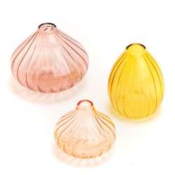 Vase Len moutarde 8 cm