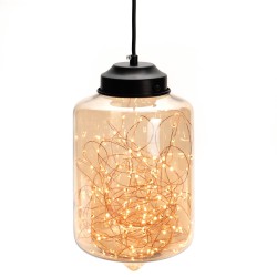 Lampe à led suspendu Ambre 30 cm