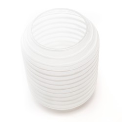 Vase Linea 26 cm blanc