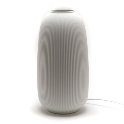 Lampe striée grand modèle