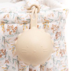 Porte tétine beige