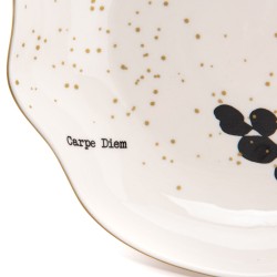 Assiette creuse carpe diem (lot de 6)