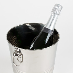 Seau à champagne 20 cm inox