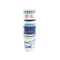 Coffret 4 tasses expresso Arial