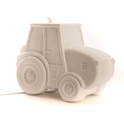 Lampe Tracteur blanche en...