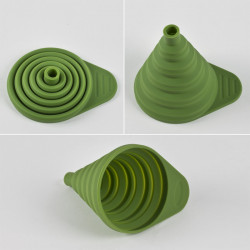 Entonnoir pliable en silicone 8.5cm