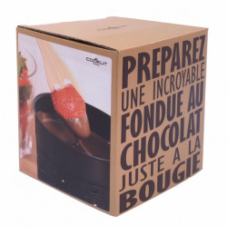 fondue chocolat à la bougie pour 2 lumi choco 