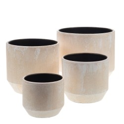 Cache-pot Pépite 26 cm Or